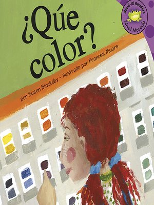 cover image of Que color?